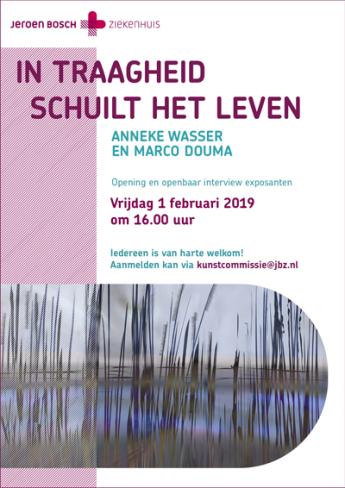 nieuws 20190116 poster opening expo in traagheid schuilt het leven