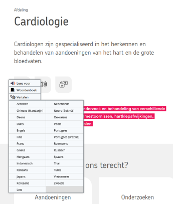 Translate instructions step 2