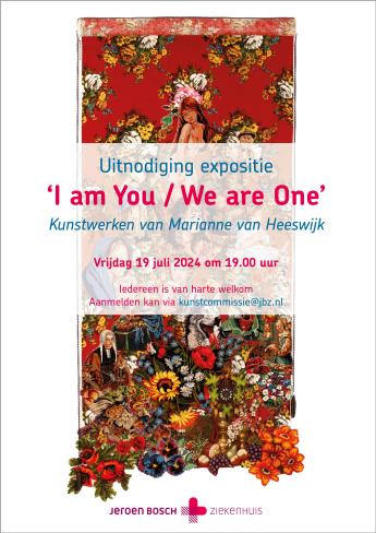 kunst poster opening expositie Marianne van Heeswijk 